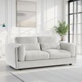 Bari Sofa - Beige Fabric - 3 Seater