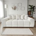 Jacob Sofa - Natural Fabric - 3 Seater