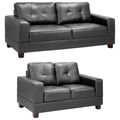 Jerry Sofa Set - Black - 3+2 Seater