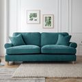 Marigot Emerald Fabric 3 Seater Sofa