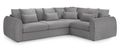 Mirabel Corner Sofa - Grey Fabric - RHF
