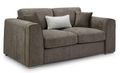 Naples Sofa - Mocha Fabric - 2 Seater