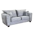 Serena Sofa - Silver Grey Fabric - 2 Seater