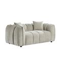 Venice Sofa - Beige Fabric - 2 Seater
