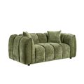 Venice Sofa - Green Fabric - 2 Seater