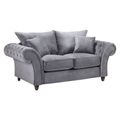 Windsor Sofa - Fullback - Grey - 2 Seater