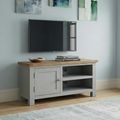 Lundy TV Unit - 90cm - Grey Painted