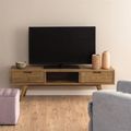 A-Line Smoked Oak 2 Drawer Medium TV Unit