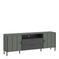 Arundel Green 173cm 2 Drawer Large TV Unit