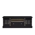 Covent TV Unit - Storage - Black Mahogany Wood
