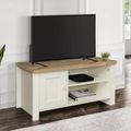 Highgate TV Unit - 1 Door - Cream Painted