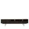 Jakara TV Unit - 2 Door - Black Wood