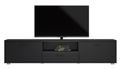 Media Black Large Storage TV Unit
