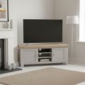 Salcombe TV Unit - 2 Door - Grey Oak