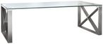 Zenith - Coffee Table - Glass and Chrome