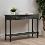 Delta Console Table - 3 Drawer - Grey