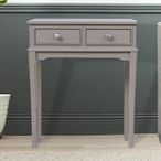 Console Table - Taupe - 2 Drawer - Small