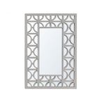 Wall Mirror - Torino - Rectangular - Grey - 79cm x 118cm