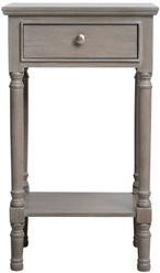 Delta Telephone Table - Taupe - 1 Drawer