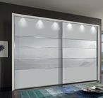 Arco Sliding Wardrobe - 2 Door - White