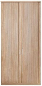 Luxor 3+4 Wardrobe - 2 Door - Rustic Oak - 100cm