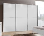Miami2 Sliding Wardrobe - 3 Door - White