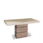 Goya Console Table - Marble Top - with Pedestal Base - 160cm - Variation Available