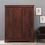 Clearance - Willis and Gambier Antoinette Cherrywood 3 Door Triple Wardrobe - FSS16387