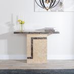 Venice Cream Marble Console Table