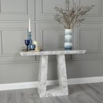 Milan Grey Marble Console Table