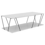 Clearance - Leominster White Coffee Table