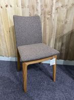 Remix Dining Chair - Grey Fabric - SM63 - EX Display