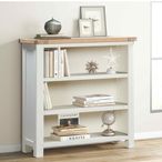 Hayley Bookcase - Small - Oak and White