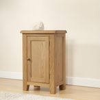 Dorset Hall Cabinet - 1 Door - Compact - Oak
