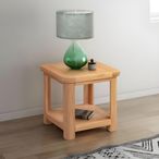 Clarion Lamp Table - Square - Oak