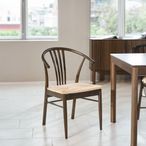 York Dining Chair - Set of 2 - Smoked - Curved Back