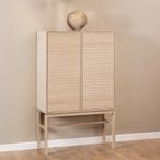 Linley Hall Cabinet - 2 Door - White Oak