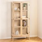 Linley Display Cabinet - 2 Door - White Oak