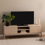 Linley TV Unit - 2 Door - White Oak