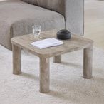 Solano Coffee Table - Square - Grey Marble Effect
