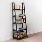 Wally Ladder Bookcase - Large - Black