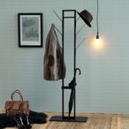 Vinson Coat Hanger - Large - Black Metal