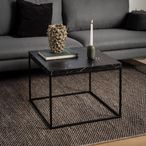 Barossa Coffee Table - Square - Black Marble Effect
