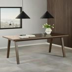 A Line Dining Table - 8 Seater - 200cm - Smoked Oak