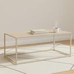 Seaford Coffee Table - Round - Grey Melamine