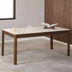 Southampton Round Dining Table - 6 Seater - Ceramic Top - 180cm - Dark Oak