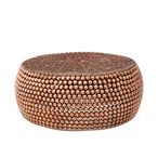 Templar Coffee Table - Round - Copper Beaded