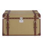 Columbus Storage Trunk - Large - Canvas with Leather Trim