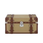 Columbus Storage Trunk - Small - Canvas with Leather Trim
