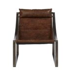 Hoxton Chair - Distressed Brown Leather